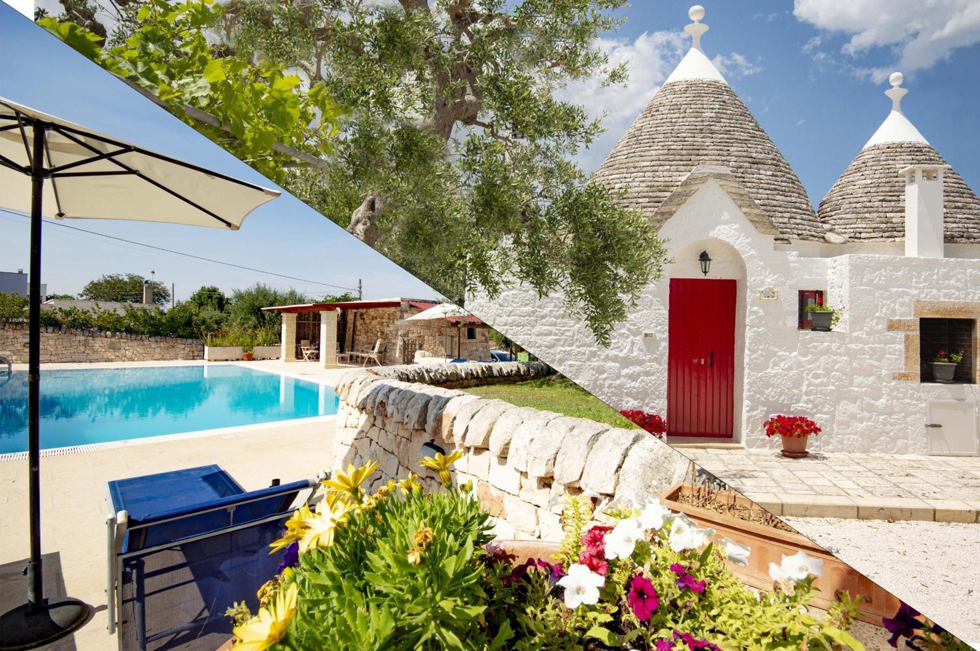 הוילה לוקורוטונדו I Trulli Degli Ulivi מראה חיצוני תמונה